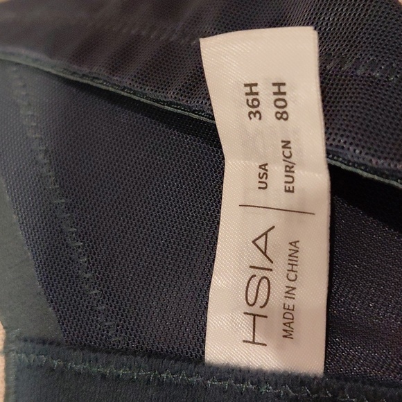 HSIA Enhanced Lace Green Underwired Bra 36H - Picture 8 of 9